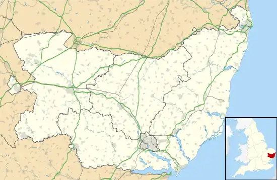 Elveden is located in Suffolk