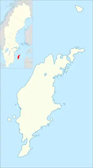 Hemse is located in Gotland
