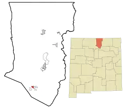 Location of Rio Lucio, New Mexico