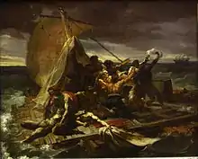 Théodore Géricault, Study for Raft of the Medusa, c. 1818–1819, Louvre