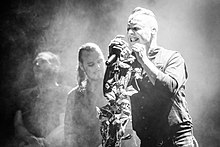 The Vision Bleak performing live at Prophecy Fest, 2017