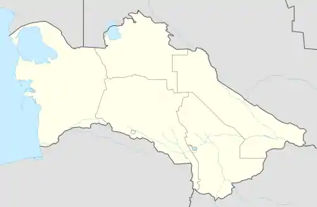 Sarahs is located in Turkmenistan