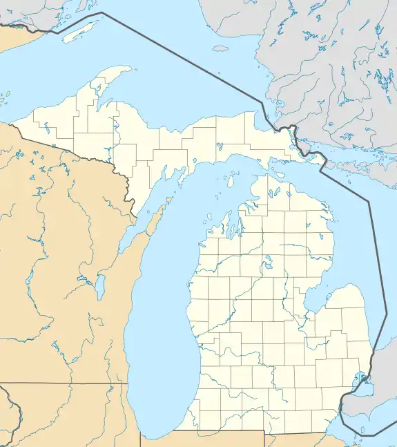 Escanaba is located in Michigan