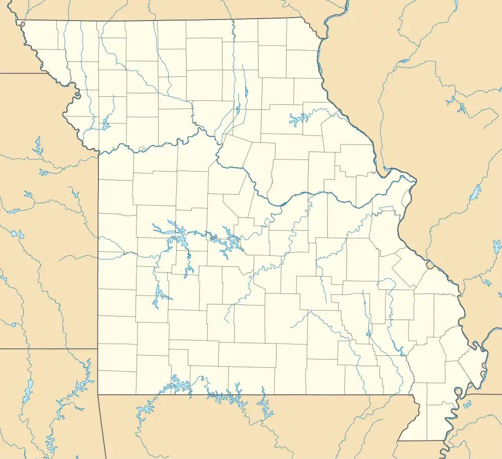 Wainwright Tomb is located in Missouri