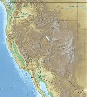 Spokane is located in USA West