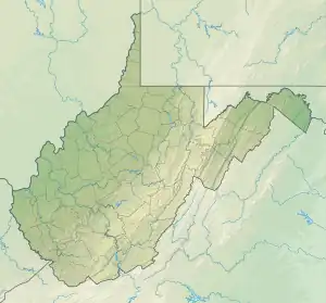 Spruce Mountain (West Virginia) is located in West Virginia