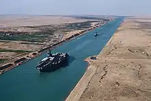 Image 49The Suez Canal (from Egypt)