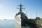 USS Ross Conducting Naval Operations