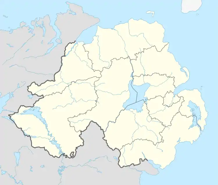 Lisburn is located in Northern Ireland