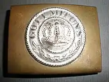 World War I Prussian enlisted belt buckle