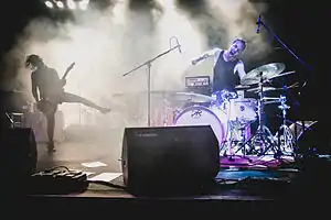 White Miles supporting the Eagles of Death metal