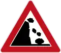 Sign 101-25Rockfall