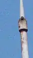 Handheld. Zoom 72×, Optical zoom 10× and Digital zoom 7.2× taken in full resolution 16&nbsp; MP, but resize to 2&nbsp; MP for uploading, ISO 800, 1/680, F/14.0, more noise, but the detail is more clear. Magnification in deteriorated digital zoom zone is 72×: 10 = 7.2×, the bigger the number, the worse the image